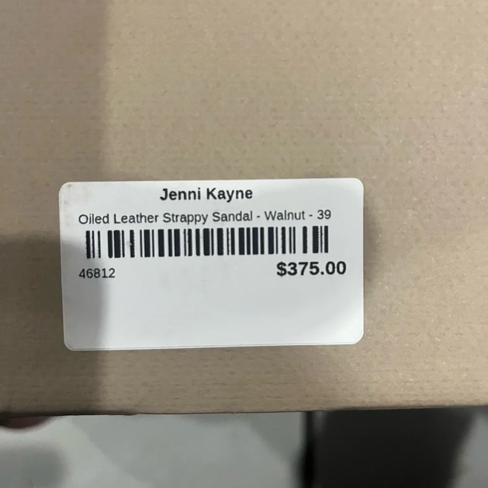 Jenni Kayne Brown Minimalist Sandals - Picture 4 of 6